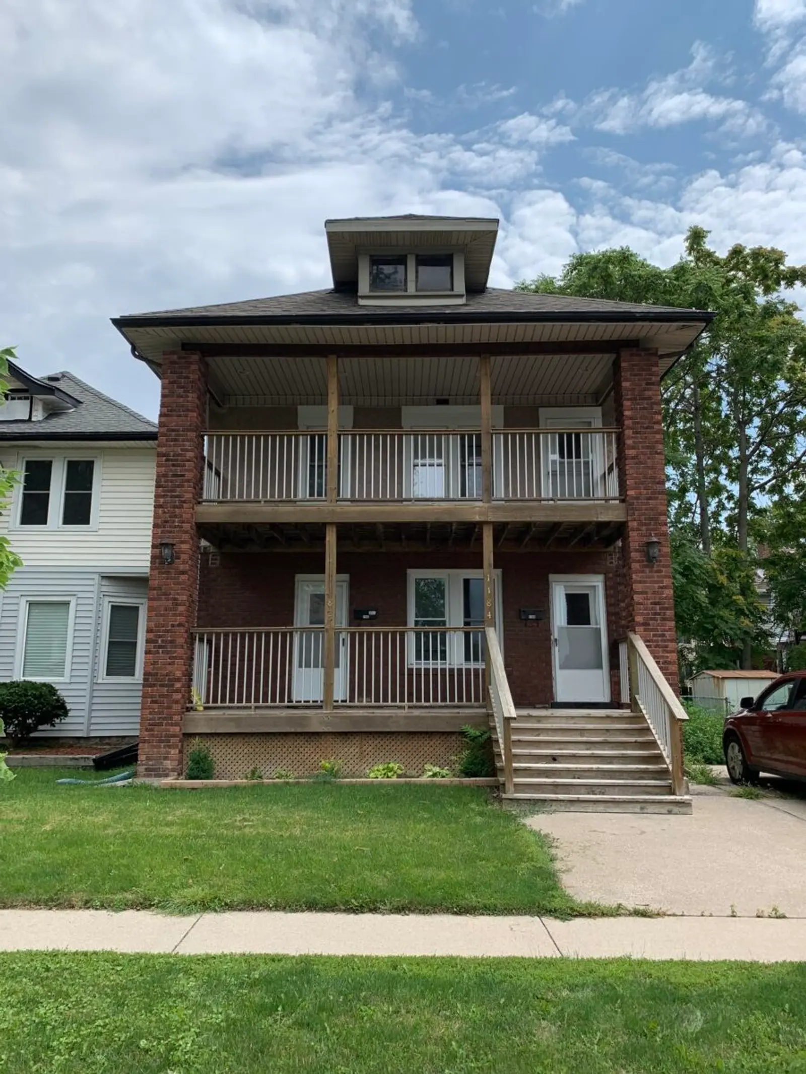 Two-bedroom main floor, managed by us at 1182 Howard, Walkerville